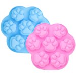 Patte de chat et de chien moule en silicone gla�ons biscuits plateau de bonbons qualit� alimentaire 8 ...