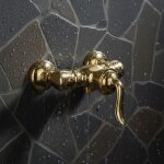 Paulgurkes robinet de douche dor� style r�tro nostalgique