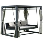 Home deluxe - pavillon chaise longue de jardin avec couverture provence equipement avec couverture de ... Home deluxe - pavillon chaise longue de jardin avec couverture provence equipement avec couverture de ...