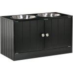 Pawhut - gamelle double chien chat - porte - gamelles surélevé armoire 2 en 1 - 2 portes, 2 gamelles ... Pawhut - gamelle double chien chat - porte - gamelles surélevé armoire 2 en 1 - 2 portes, 2 gamelles ...