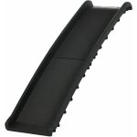 Pawhut - rampe de chargement pliable antidrapante pour chien - dim. 155l x 39l x 14h cm - pp noir