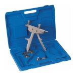 Coffret pince � glissement tube per 12, 16, 20 et 25 mm, adaptateurs et but�es