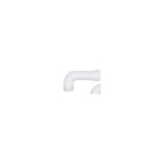 Pipe vacuation wc extensible de 300  540mm -  lvres - sans collage