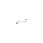 Pbtub - pipe vacuation wc extensible 300 - 650mm - coude embout mle 100