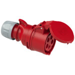 Pce - prise industrielle portable femalle rouge 32a 5p 400v 6h ip44