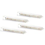 Pcs t5 plante lumi�re, spectre complet 42 cm led plante �l�vent la lumi�re avec r�flecteur / marguerite ...