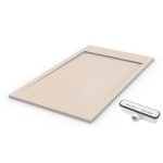 Receveur de douche extra plat premium ambiente beige clair 90x160