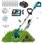 Coupe - herbe électrique sans fil coupe - herbe coupe - bordure de jardin + lames, avec 1 batteries 5, ... Coupe - herbe électrique sans fil coupe - herbe coupe - bordure de jardin + lames, avec 1 batteries 5, ...