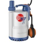 Pedrollo - pompe de relevage pour liquides agressifs top 2 la 0, 5hp automatique avec flotteur lavage ...