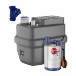 Pedrollo - station de relevage eaux uses 100l sar100 top2 vortex 6m / h + clapet anti - retour