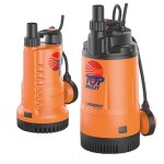 Pedrollo - top multi 2 pompe vide cave avec flotteur eaux pluviales 0, 75hp arroser cuves vidage monophase ...