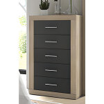 Chiffonnier, meuble de rangement coloris chêne cambrian, graphite - longueur 60 x profondeur 39, 60 x ... Chiffonnier, meuble de rangement coloris chêne cambrian, graphite - longueur 60 x profondeur 39, 60 x ...