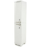 Pegane - colonne placard de rangement intrieur / extrieur coloris beige - longueur 35 x profondeur ...