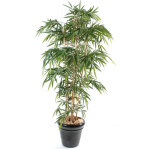 Pegane - plante artificielle haute gamme spécial extérieur / bambou artificiel coloris vert - dim : 180 ... Pegane - plante artificielle haute gamme spécial extérieur / bambou artificiel coloris vert - dim : 180 ...