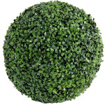 Pegane - plante artificielle haute gamme spécial extérieur / buis boule artificiel - dim : h. 38 x d. ... Pegane - plante artificielle haute gamme spécial extérieur / buis boule artificiel - dim : h. 38 x d. ...