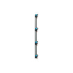 Peigne d'alimentation verticale vx optimise monophase - pour coffret 4 ranges entraxe 125mm - 405002 ...