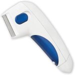 Peigne anti - puces pour chien chat, peigne anti - puces �lectronique, brosse pour peigne de toilettage ...