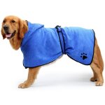 Peignoir pour chien doux super absorbant en microfibre pour chien avec capuche / ceinture pour grands, ...
