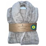 Peignoir en coton bio, coloris gris, taille m Peignoir en coton bio, coloris gris, taille m