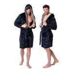 Peignoir jordan navy - grey men l