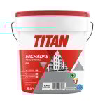 Peinture acrylique fa�ades mat f - 4 blanc 4l titan 125670004