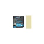 Peinture acrylique multi supports d�coration int�rieur, ivoire satin, 0, 5 litres.