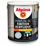 Alpina - peinture acrylique multisupports - satin conditionnement: 2, 5l - couleur: bleu polaire