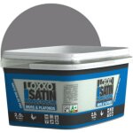 Peinture acrylique murs & plafonds - monocouche - satin conditionnement: 2, 5l - couleur: mineral - loxxo ...