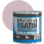 Loxxo - peinture acrylique murs & plafonds - monocouche - satin conditionnement: 0, 5l - couleur: poesie ...