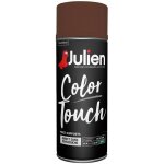 Julien - peinture arosol color touch multi - supports - satin brun chtaigne - 400 ml