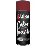 Julien - peinture a�rosol color touch multi - supports - satin rouge basque - 400 ml