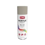 Crc - peinture arosol acrylic paint, gris ral 7032 brillant, 400ml ( prix pour 1 )