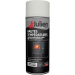 Peinture a�rosol hautes temp�ratures (jusqu'� 600�c) - brillant blanc - 400 ml - julien
