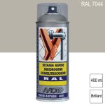 Peinture arosol ral 7044 gris soie brillant 400ml motip