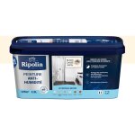 Ripolin ? peinture anti - humidit� satin�e 2. 5l ? blanc cass� ? application sur surfaces humides ? s�chage ...
