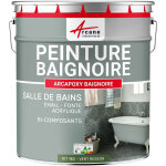 Arcane industries - peinture baignoire et lavabo, rsine de rnovation, pour mail, acrylique et fonte ...
