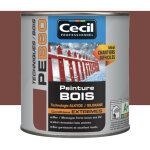 Peinture bois c�cil professionnel peb60 rouge pays basque 0, 5 l