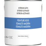 Peinture bois extrieur, blanc satin 2. 5 l - centrale brico