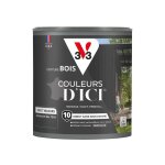 V33 - peinture bois extrieur couleurs d'ici anthracite velours 0, 5l