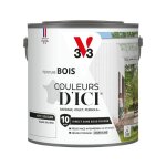 V33 - peinture bois extérieur couleurs d'ici® blanc velours 2l V33 - peinture bois extérieur couleurs d'ici® blanc velours 2l