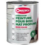 Owatrol - peinture pour bois extrieur opaque - finition mate bois color rouge basque (ral 3003) 1 litre ...