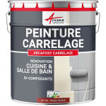 Arcane industries - peinture carrelage, cuisine & salle de bain, rsine bi - composante : arcapoxy carrelage ...