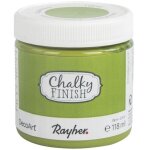 Peinture craie chalky pour mat�riau poreux 118 ml avocat