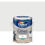 Dulux valentine - peinture cr�me de couleur satin blanc intense 5l