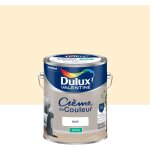Peinture cr�me de couleur satin blanc cass� 5l - dulux valentine