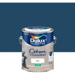 Dulux valentine - peinture crme de couleur satin bleu indigo 5l