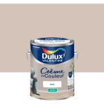 Dulux valentine - peinture cr�me de couleur satin lin intense 5l