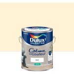 Dulux valentine - peinture cr�me de couleur satin z�phir d'ivoire 5l