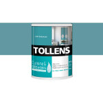 Tollens - peinture cuisine et salle de bain - ultra r�sistante pour murs, boiseries, radiateurs - vert ...