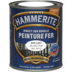 Hammerite - peinture direct sur rouille laqu - blanc pur ral 9010 - 2, 5 l